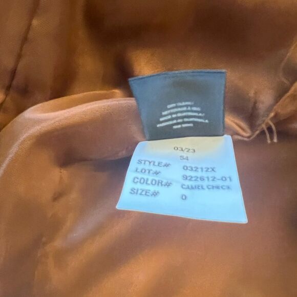 Sam Edelman Brown Houndstooth NWT sleeveless dress. Size 0. NWT. - Picture 12 of 13